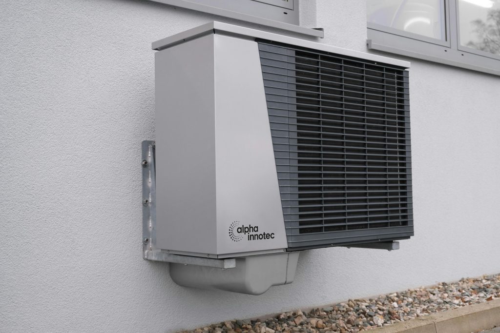 Air Conditioner on Outside Wall